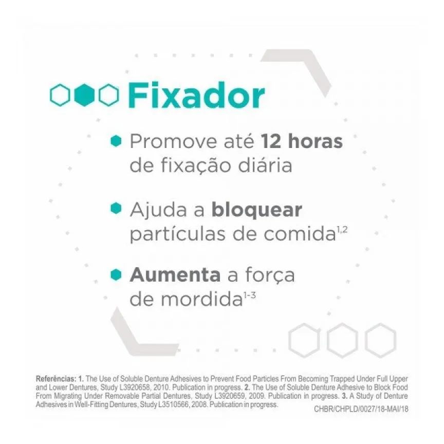 Kit Corega Ultra Creme Fixador de Dentaduras sem Sabor com 2 unidades com 68g Cada