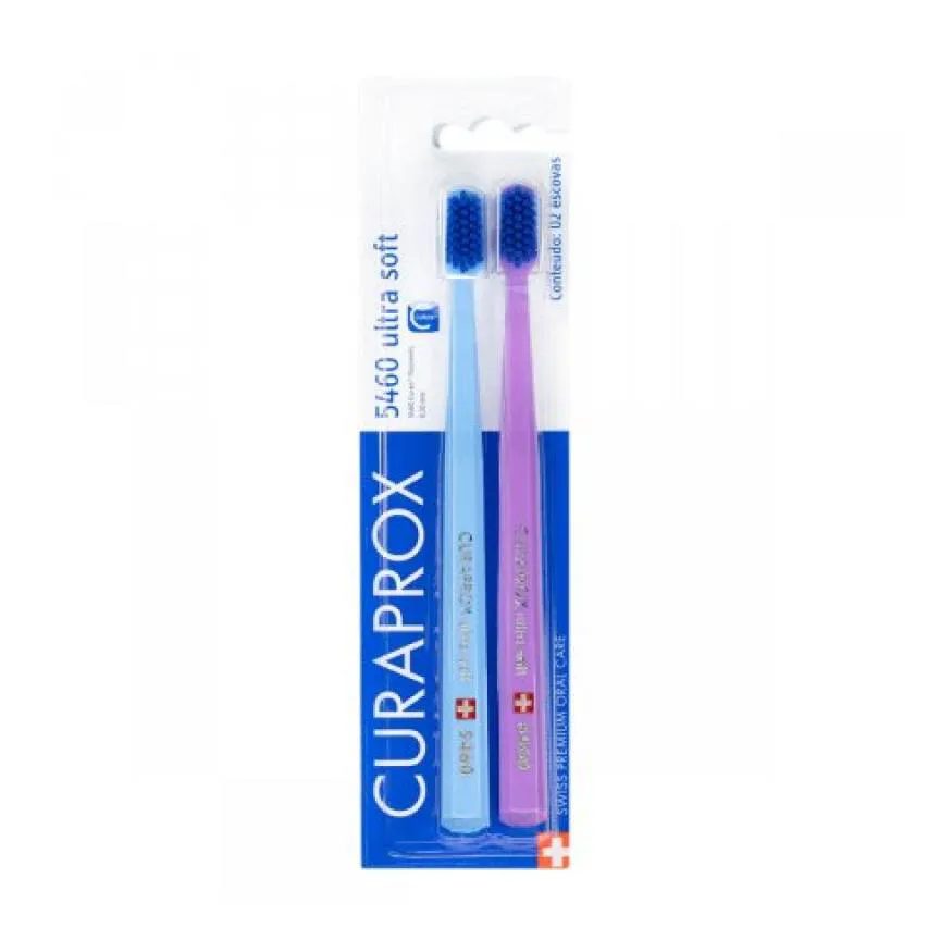 Ultra Soft Duo Especial Edition Cs5460d Cores Sortidas Curaprox - Escova Dental - 2 Un