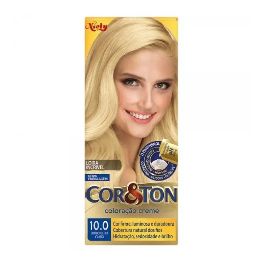 Tint Cor E Ton 10.0 Louro Ultra Cl