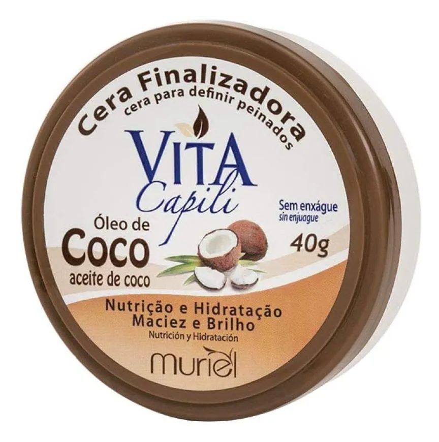 Cera Vita Finalizadora Capilar Óleo de Coco 40g