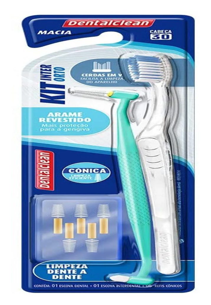 Kit Dental para Aparelhos com Escovas Interdentais