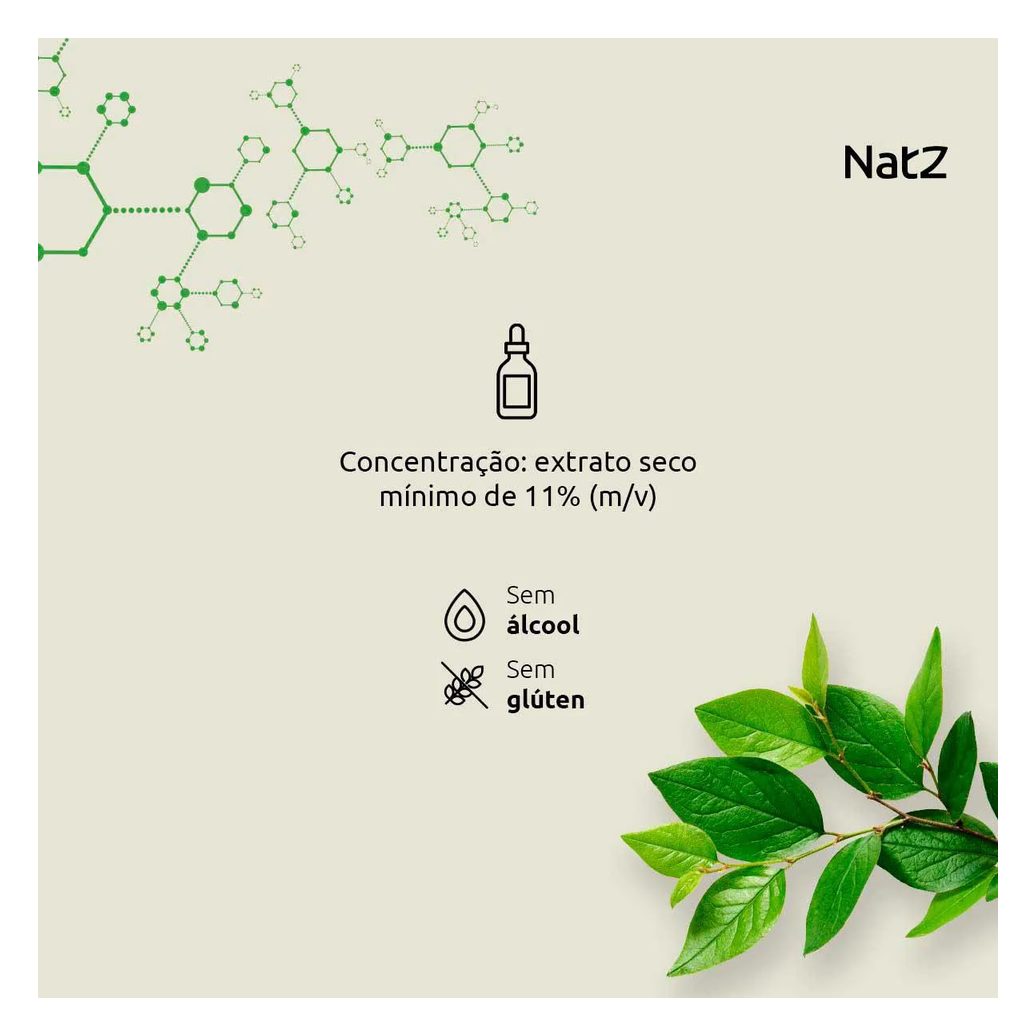 Extrato Aquoso de Própolis Verde Natz Sem Álcool 30ml