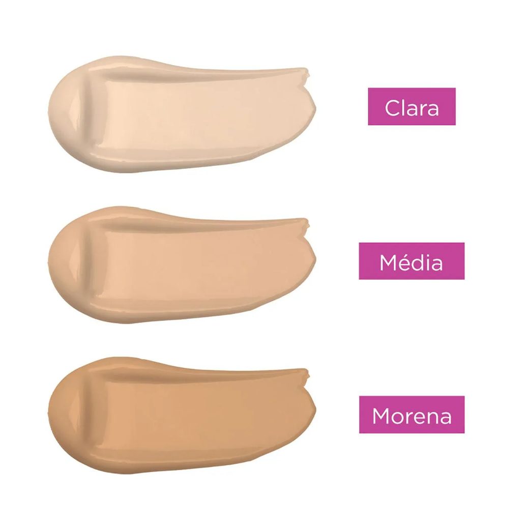 Base BB Cream L'Oréal Paris Efeito Matte 5 em 1 Cor Média FPS 50 Cobertura Leve com Proteção Solar 30ml