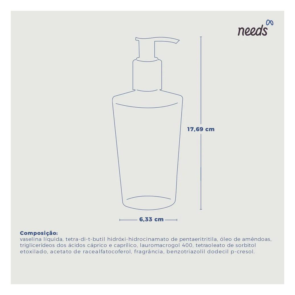 Óleo Demaquilante Needs Hidratação Equilibrada 150ml