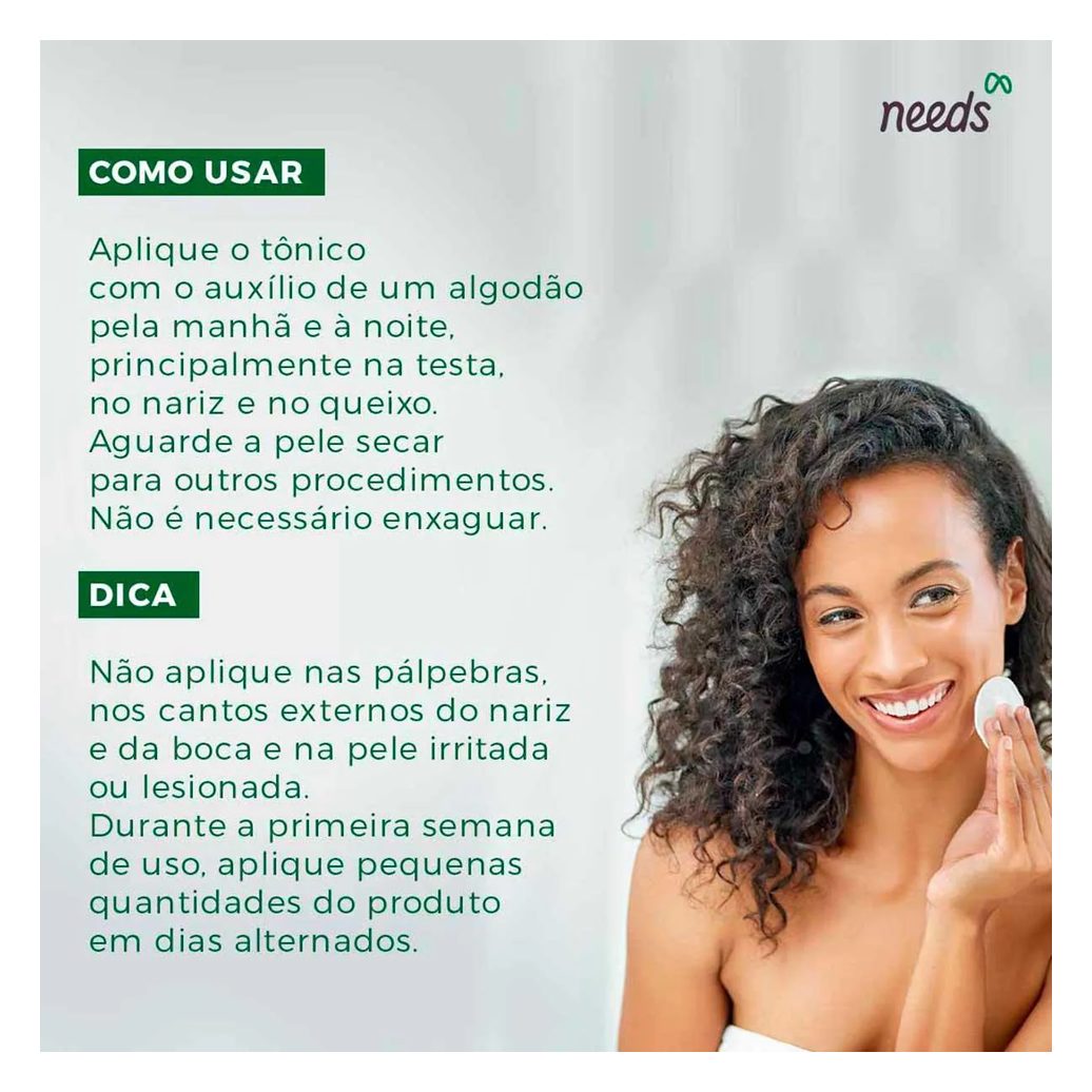Tônico Adstringente Needs Controle de Oleosidade 200ml