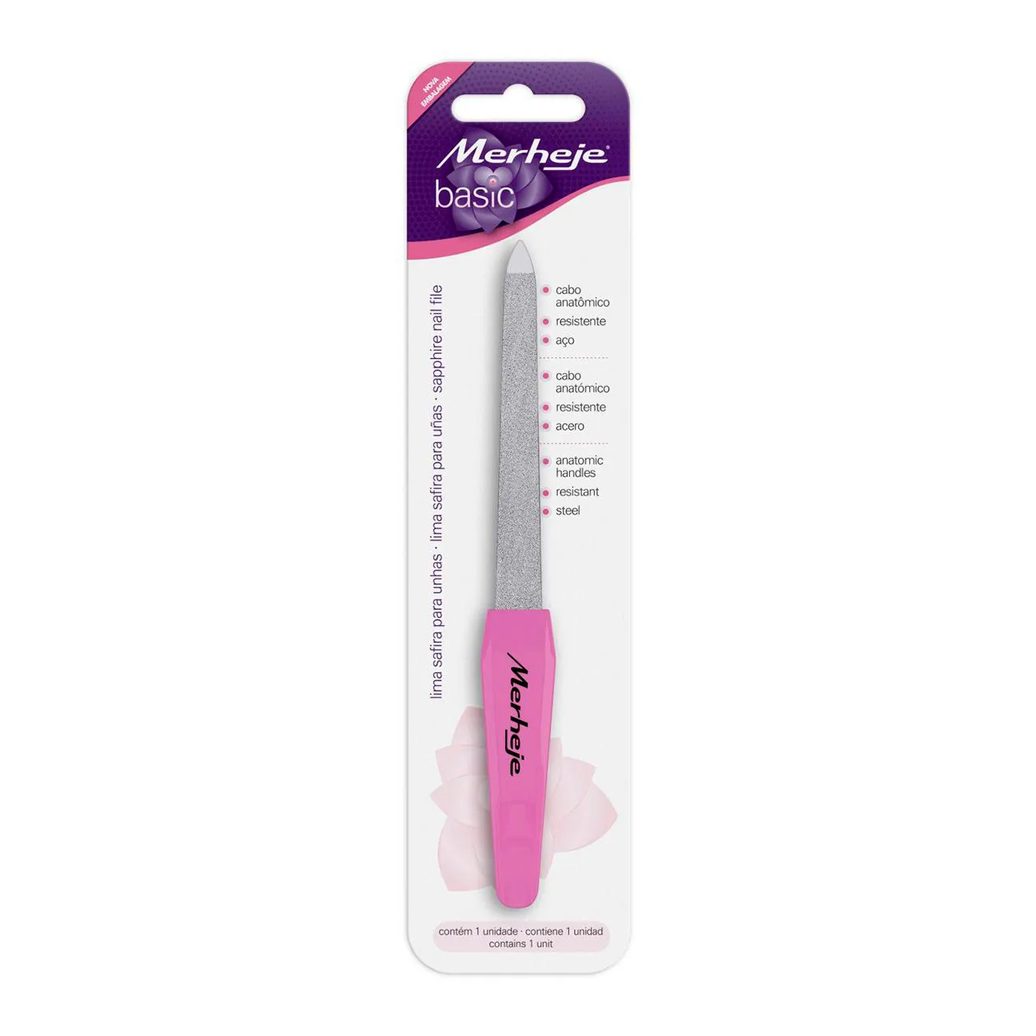 Lima para Unhas Safira Basic com 1 unidade