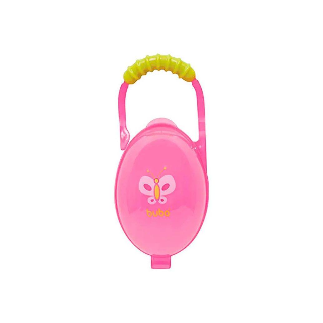 Case para Chupeta Buba Baby Rosa com 1 unidade