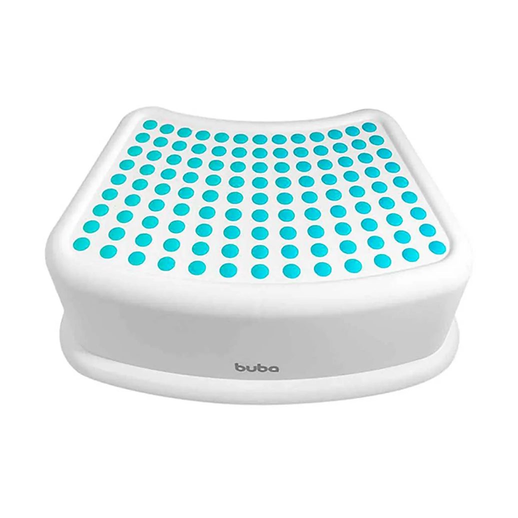 Degrau Infantil Antiderrapante Buba Baby Azul 1 unidade