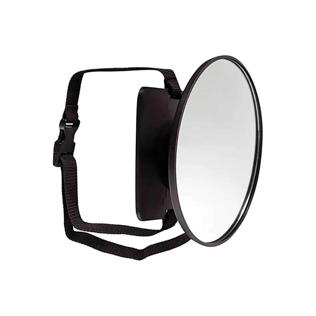 Espelho Retrovisor para Banco Traseiro Buba Baby Preto com 1 unidade
