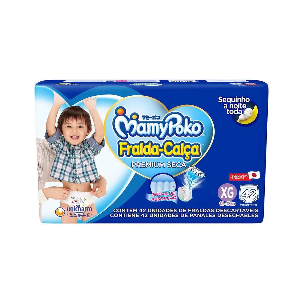 Fralda Calça MamyPoko Super Seca XG 42 unidades