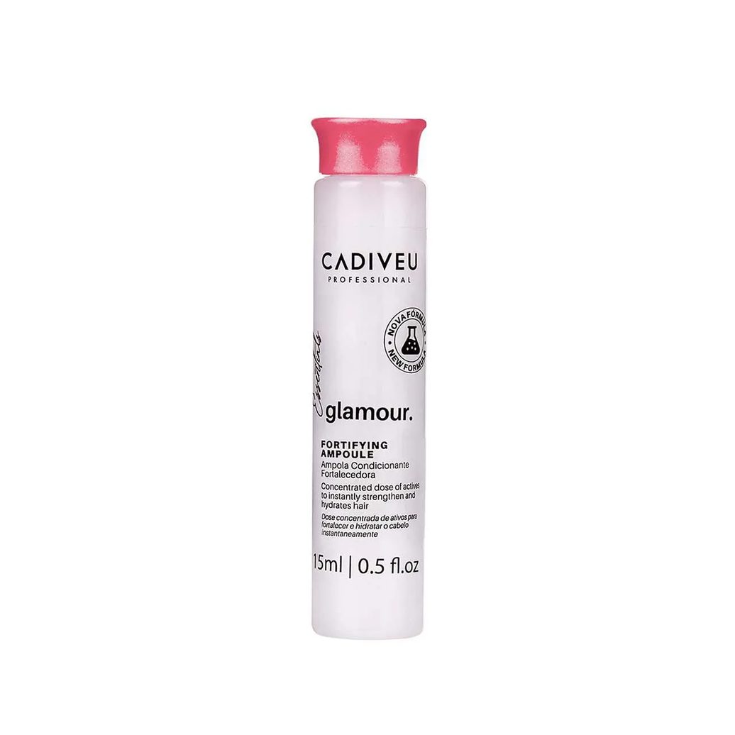 Ampola Capilar Fortalecedora Glamour Cadiveu Professional 15ml