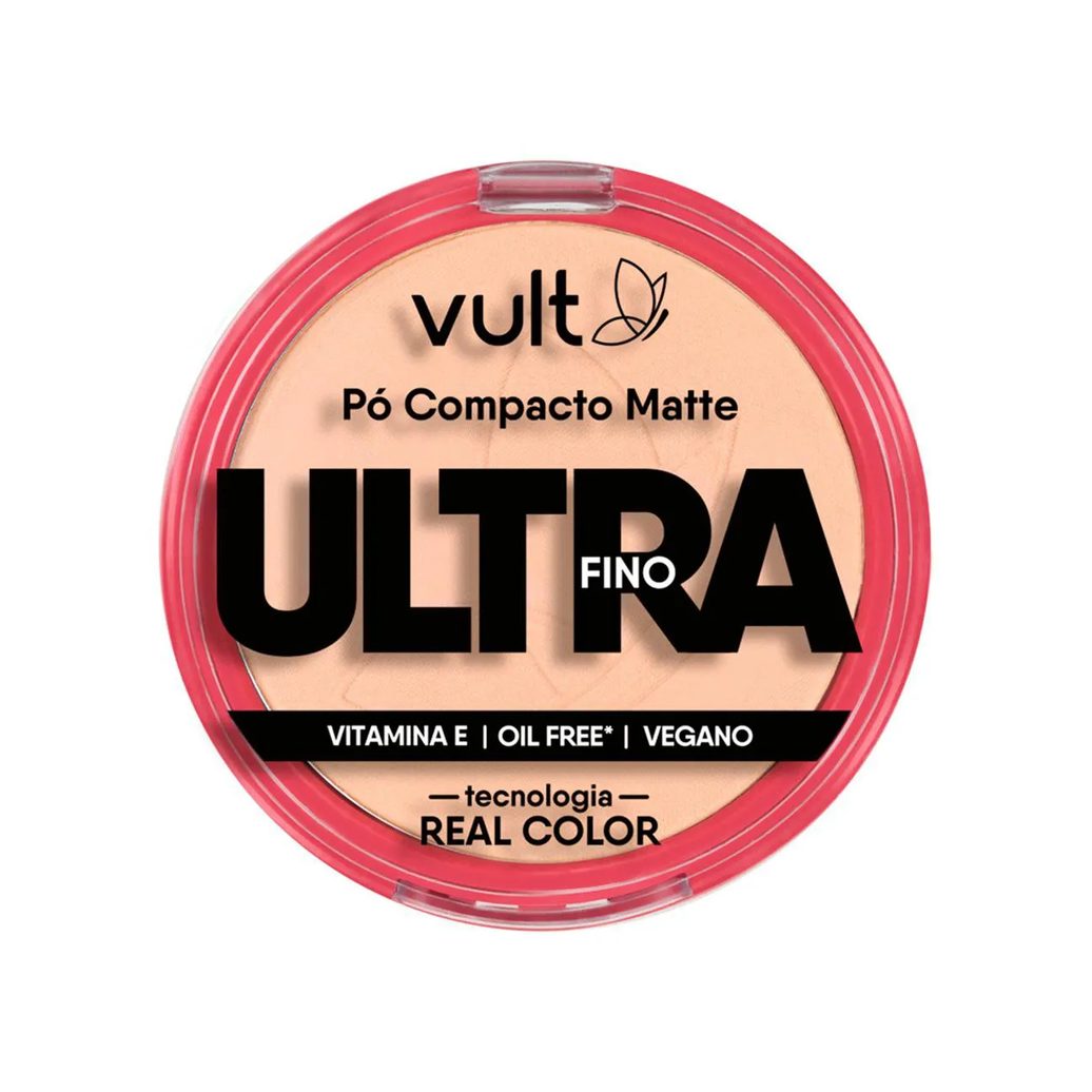 Pó Compacto Matte Ultrafino Vult 6g - V410
