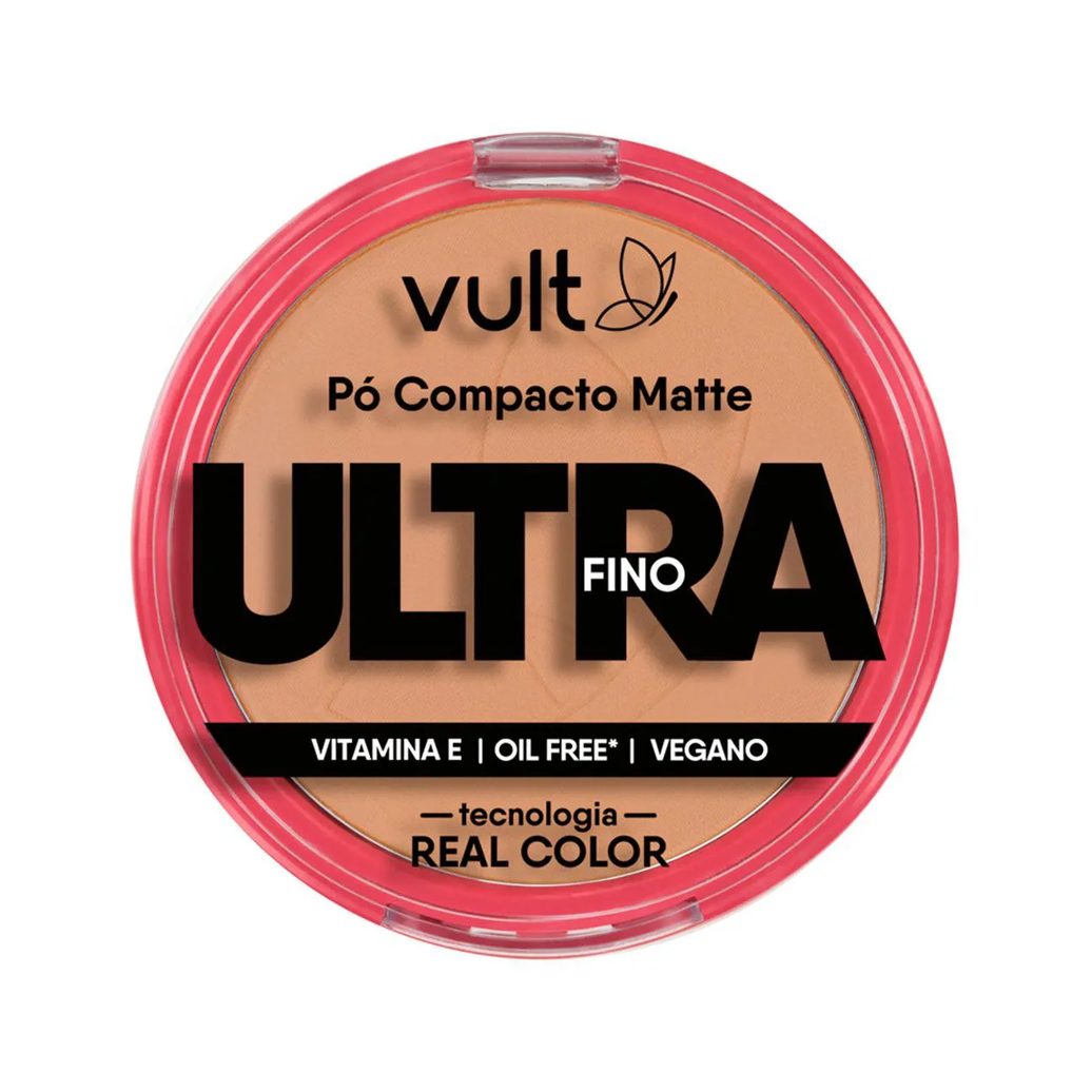 Pó Compacto Matte Ultrafino Vult 6g - V450