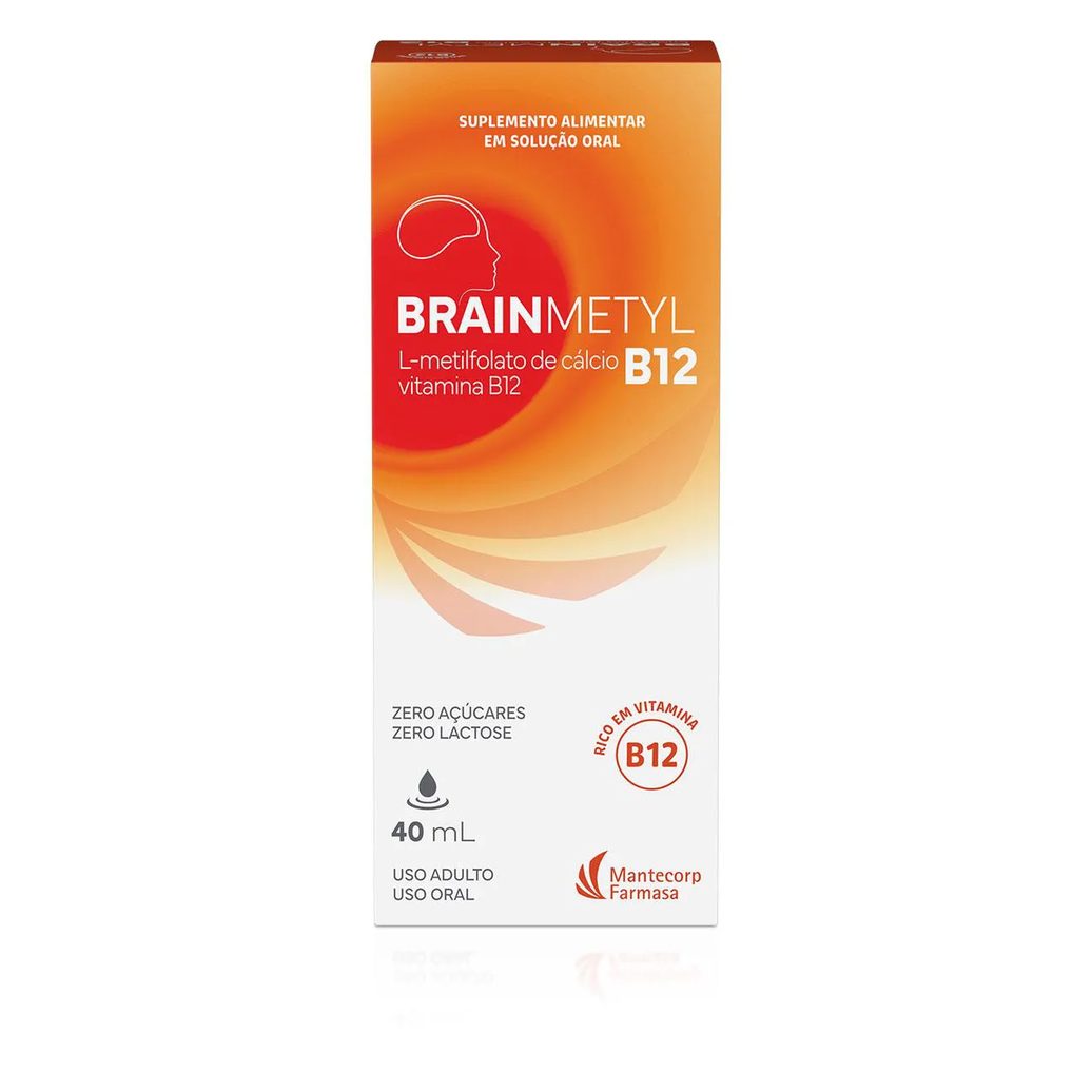 Polivitamínico Complexo B Brainmetyl Solução Oral 40ml