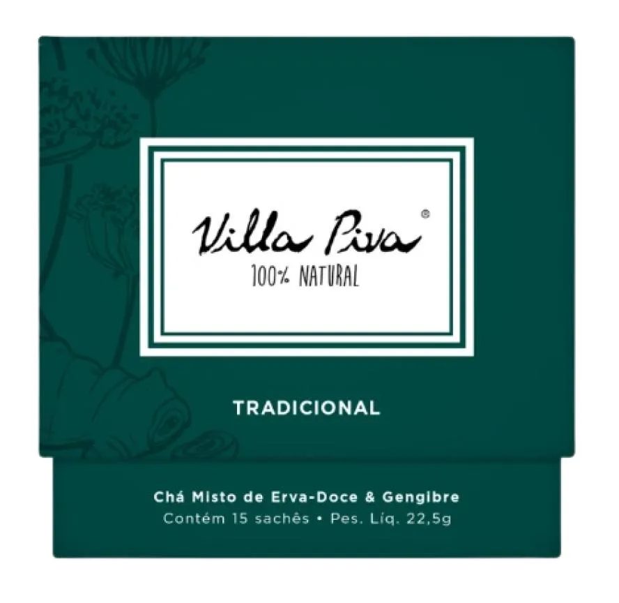 Chá Misto Tradicional Villa Piva 15 Sachês