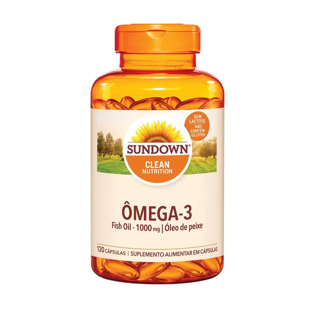 Suplemento Alimentar Sundown Ômega 3 1.000mg 120 Cápsulas