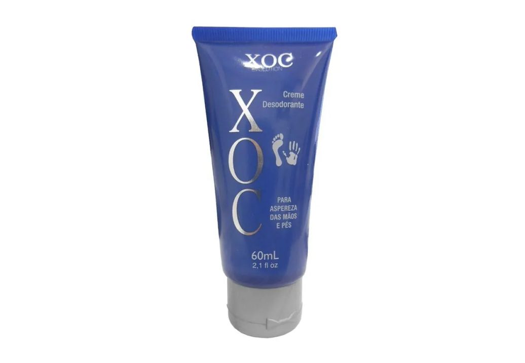 Xoc Evolution Creme Desodorante para Aspereza dos Pés e Mãos 60ml