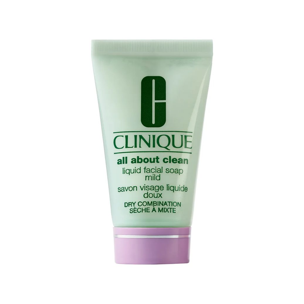 Sabonete Líquido Facial Clinique Pele Seca All About Clean 30ml