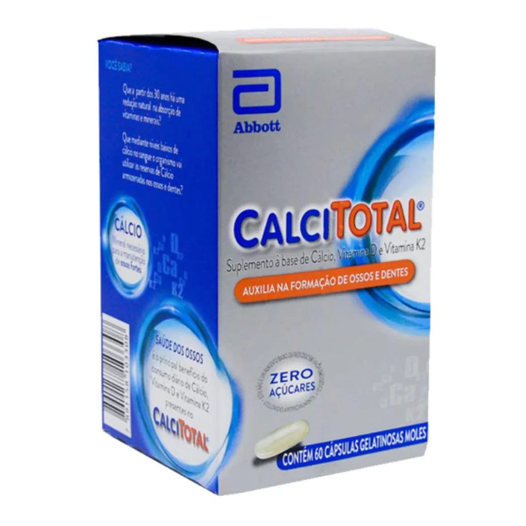 Calcitotal com 60cáps Gelatinosas - Abbott