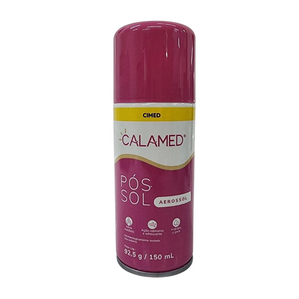 Pós Sol Spray Aerossol Calamed Cimed 150ml / 92,5g