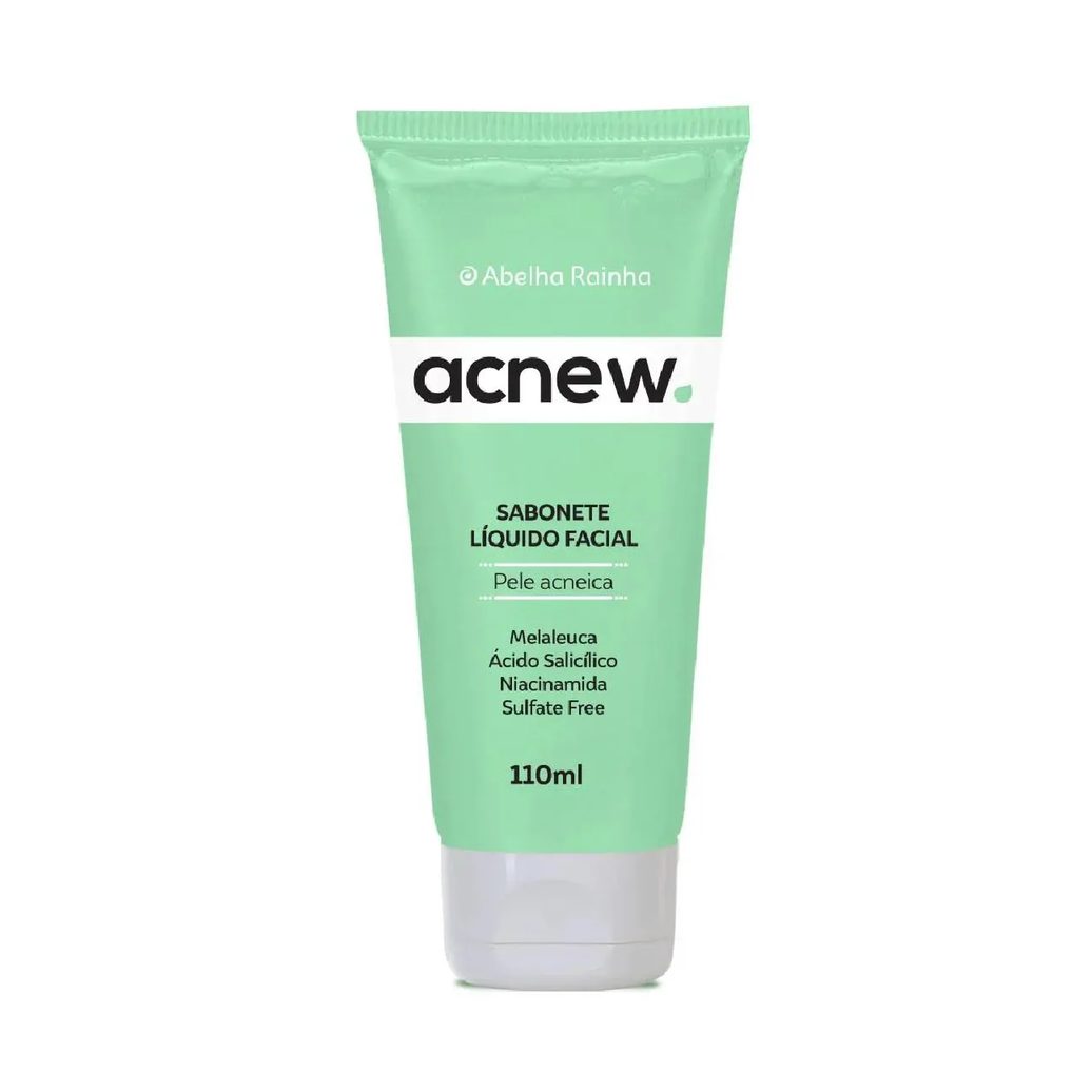 Sabonete Líquido Facial Antiacne Acnew Abelha Rainha 110ml