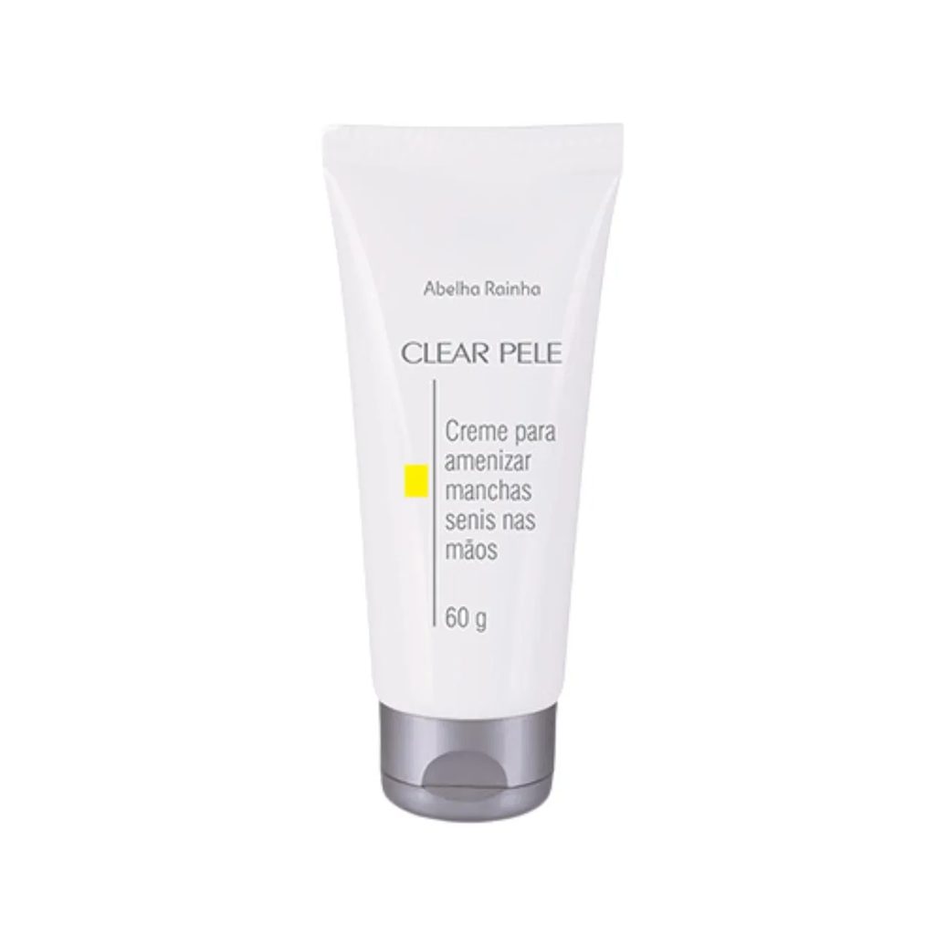 Creme para Amenizar Marcas Senis Nas Mãos Clear Pele Abelha Rainha 60g