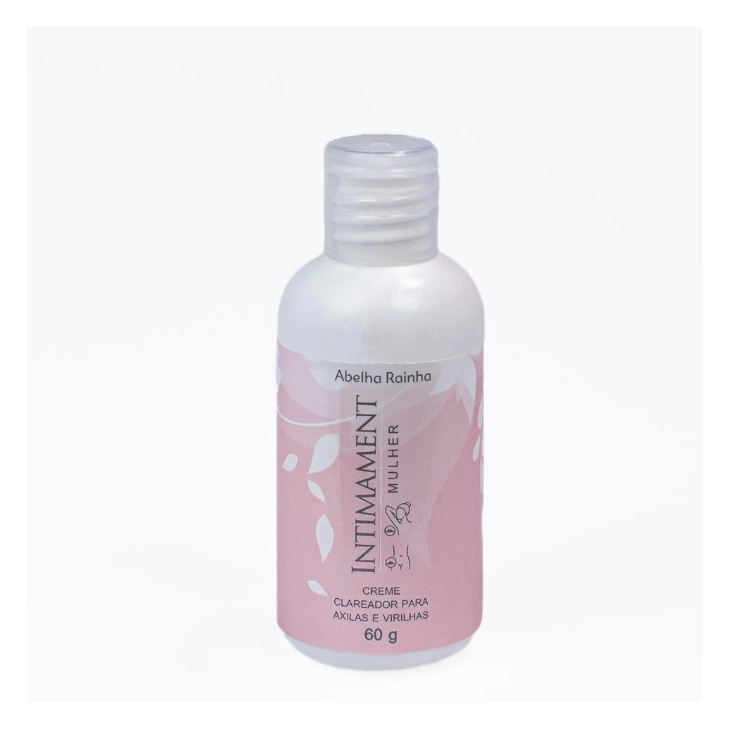 Creme clareador para axilas e virilhas intimament mulher abelha rainha 60g
