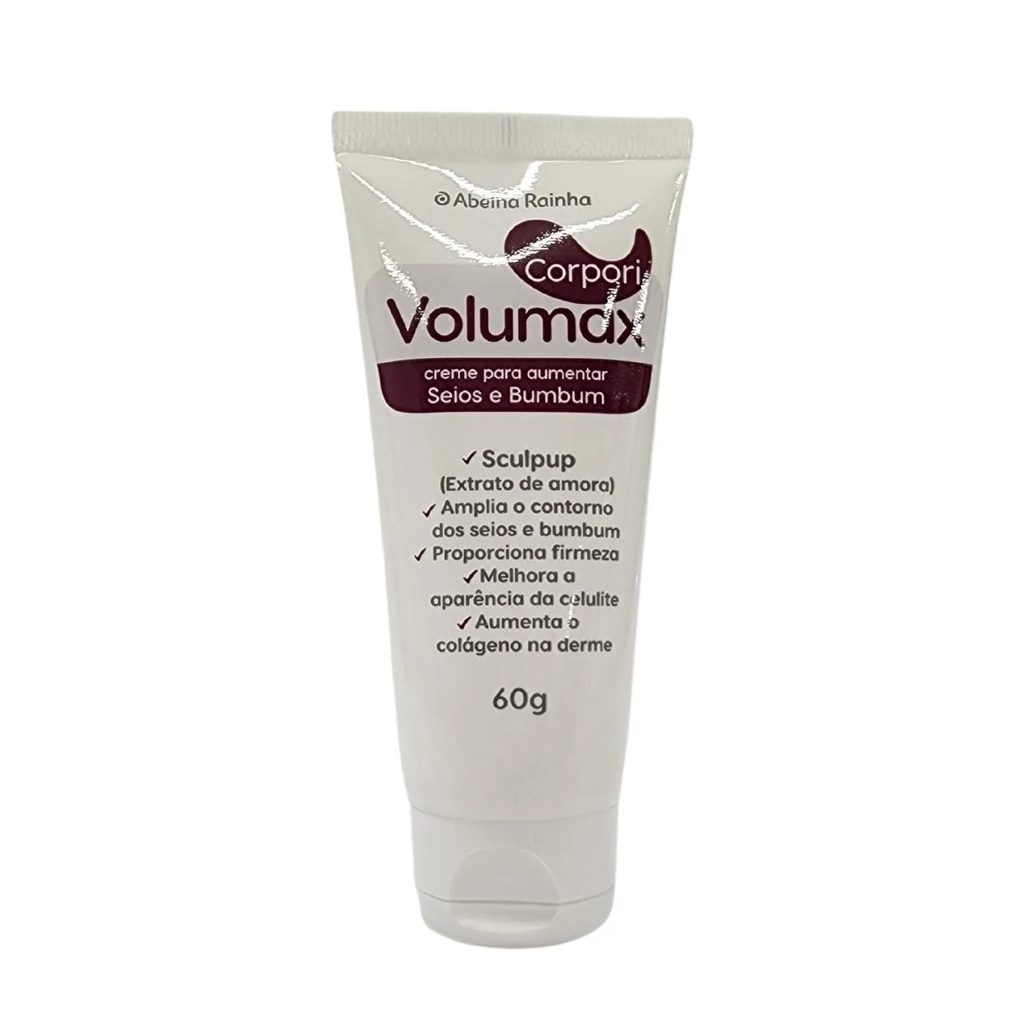 Creme para aumentar os seios e bumbum volumax corpori abelha rainha 60g