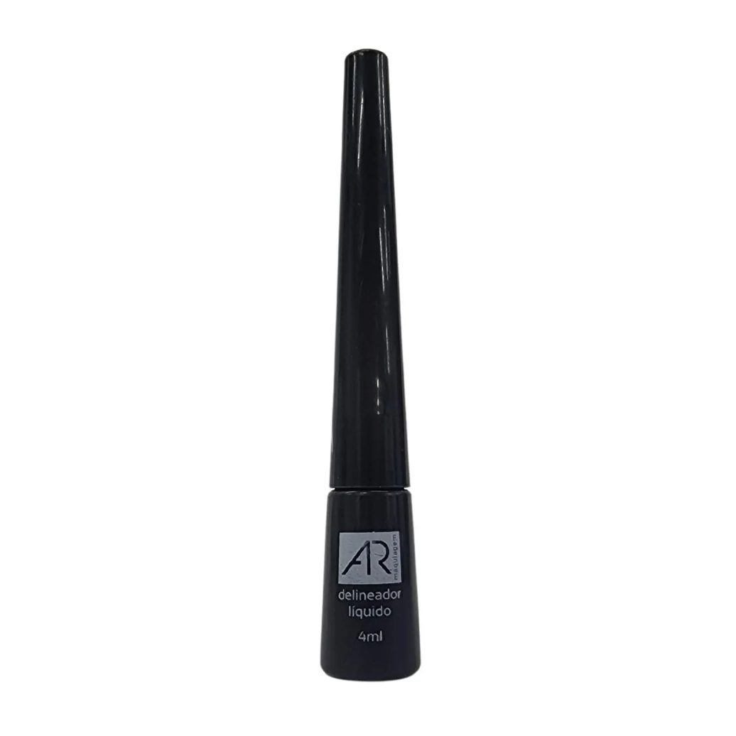 Delineador Líquido para Olhos Preto Ar Maquiagem Abelha Rainha 4ml