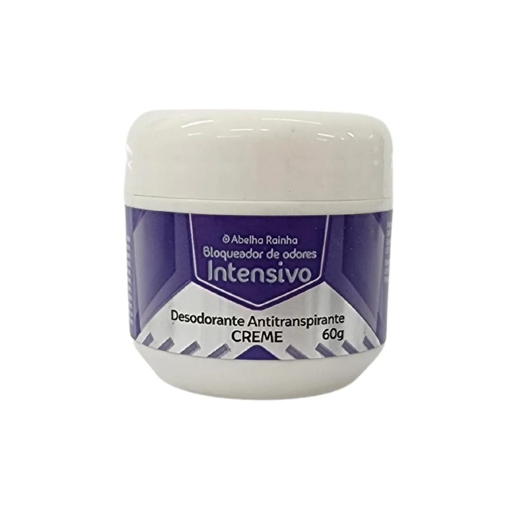 Desodorante Antitranspirante Creme Abelha Rainha Bloqueador de Odores Intensivo 60g