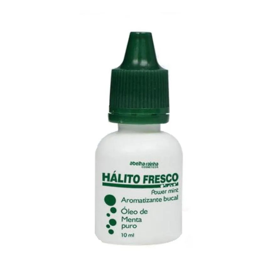 Aromatizante Bucal Power Mint Hálito Fresco Abelha Rainha 10ml