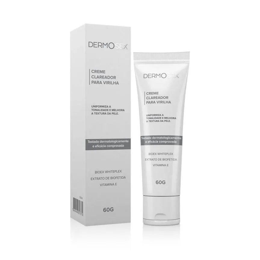 Creme para Clarear Virilha com Vitamina e Dermosex 60g - A Sós