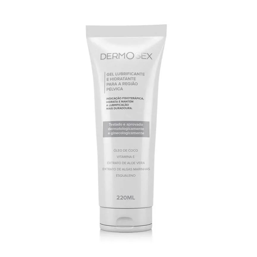 Gel Lubrificante e Hidratante para A Região Pélvica Dermosex 220 Ml