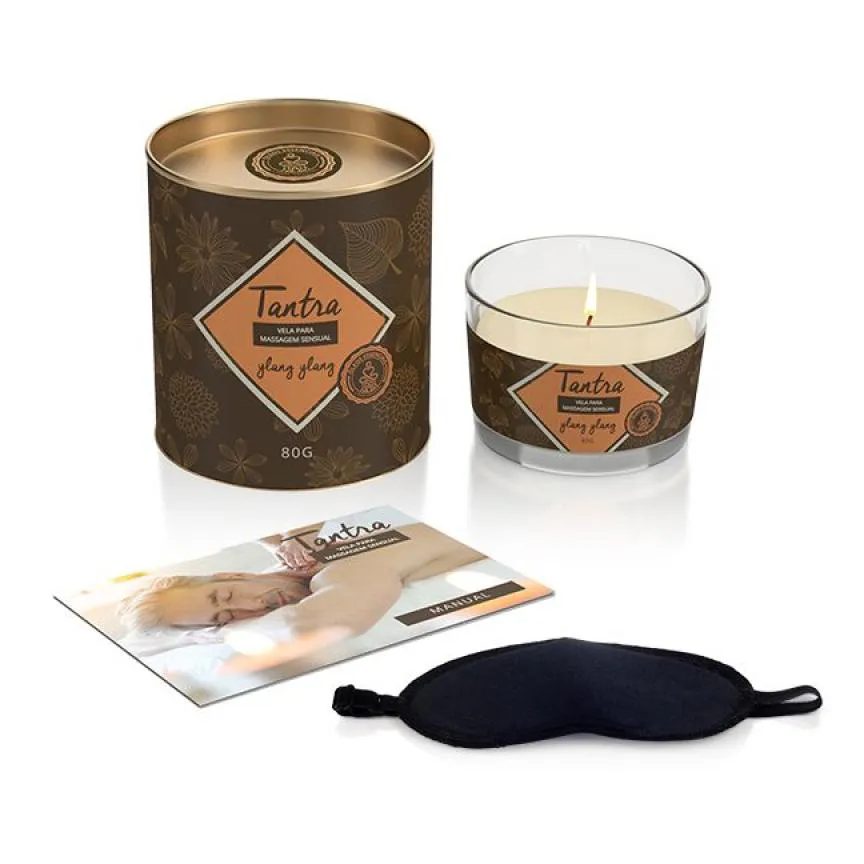 Vela para Massagem Tantra Ylang Ylang - 80g