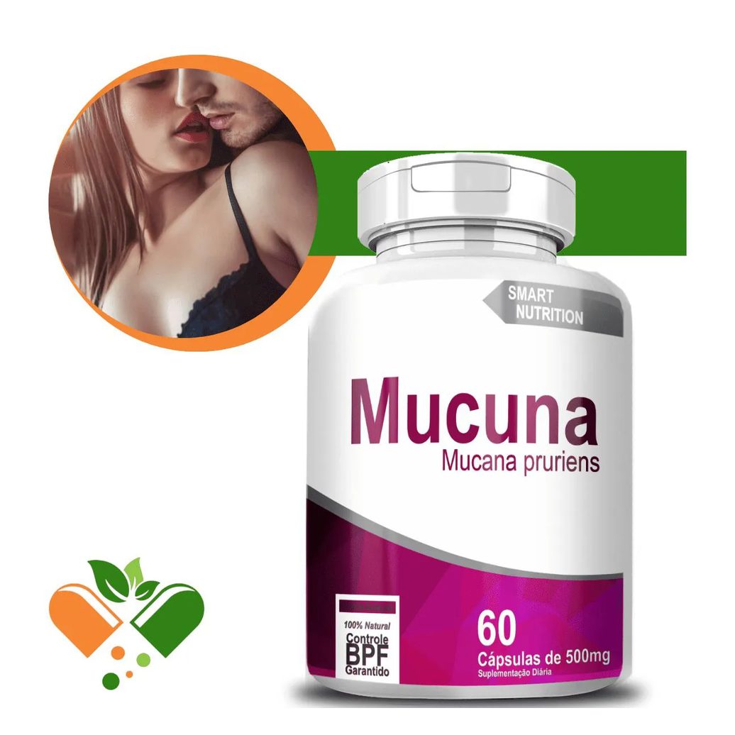 Mucuna 500mg 60 cápsulas