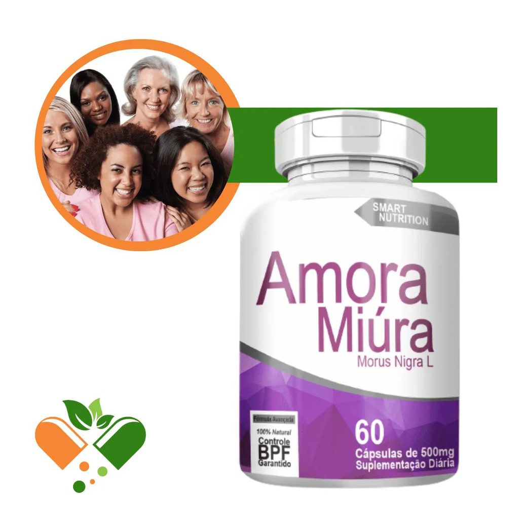 Amora Miura 500mg 60 cápsulas