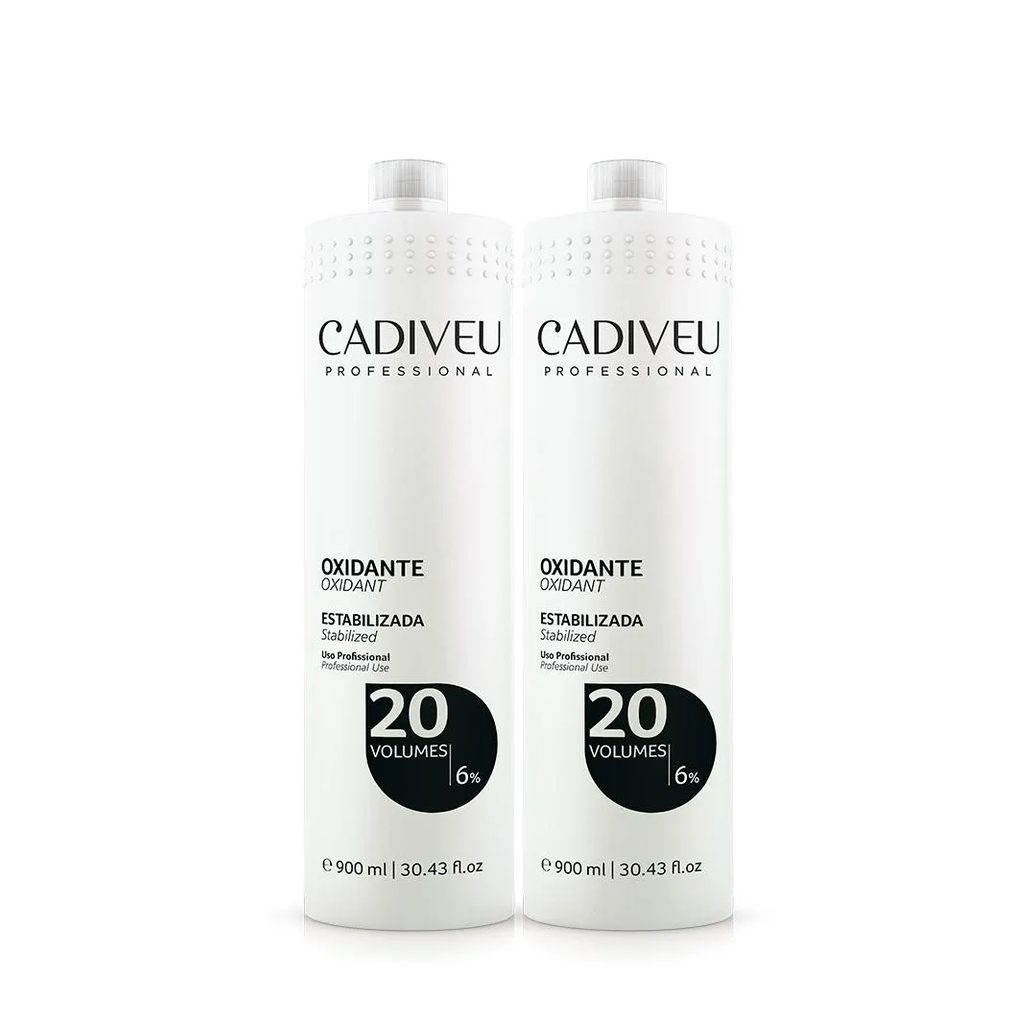 Kit Cadiveu Professional 20 Volumes - Oxidante 900ml (2 Produtos)