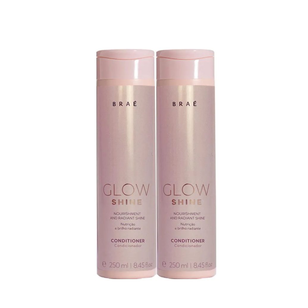 Kit Braé Glow Shine - Condicionador 250ml (2 Unidades)