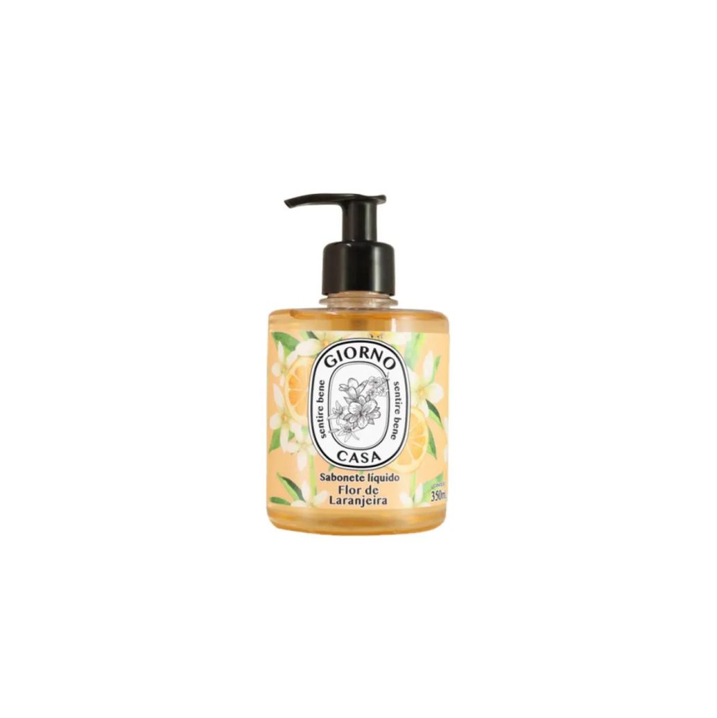 Giorno Casa Sentire Bene Flor de Laranjeira - Sabonete Líquido 350ml