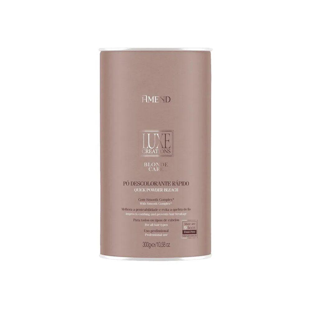 Amend Luxe Creations Blonde Care - Pó Descolorante Rápido 300g