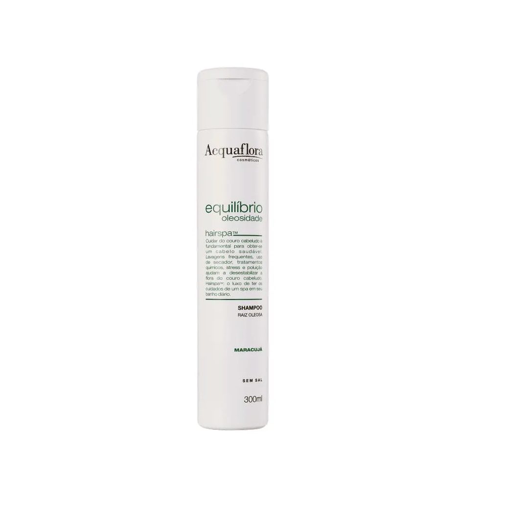 Shampoo Acquaflora Equilíbrio de Oleosidade Raiz Oleosa 300ml