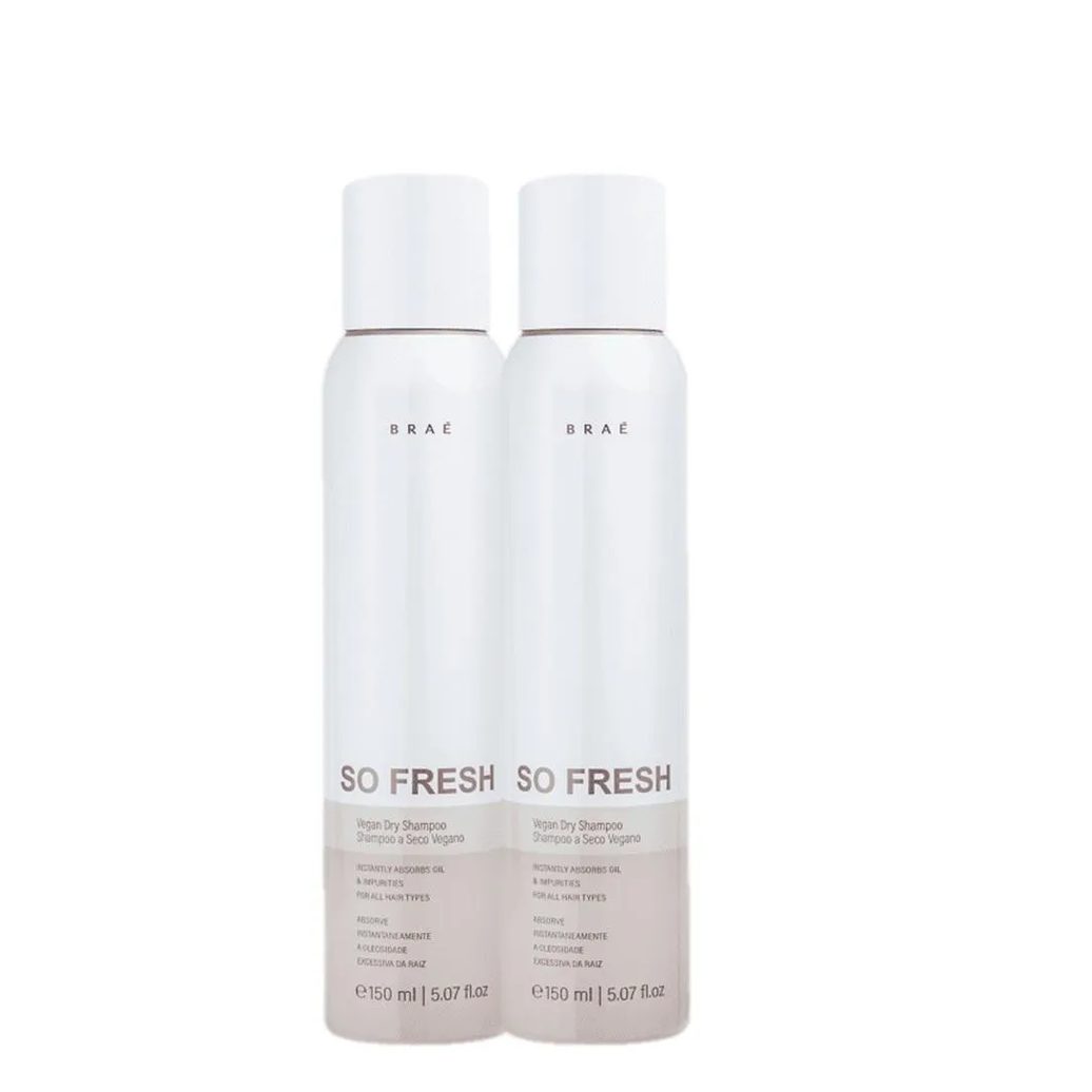 Kit Braé So Fresh - Shampoo a Seco 150ml (2 Unidades)