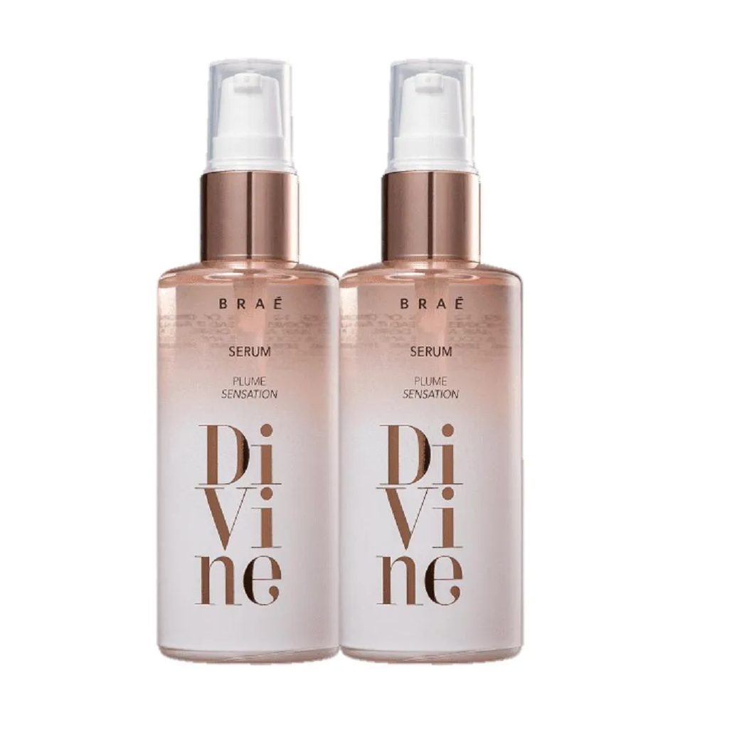 Braé Divine Plume Serum Reparador 60ml (2 Unidades)
