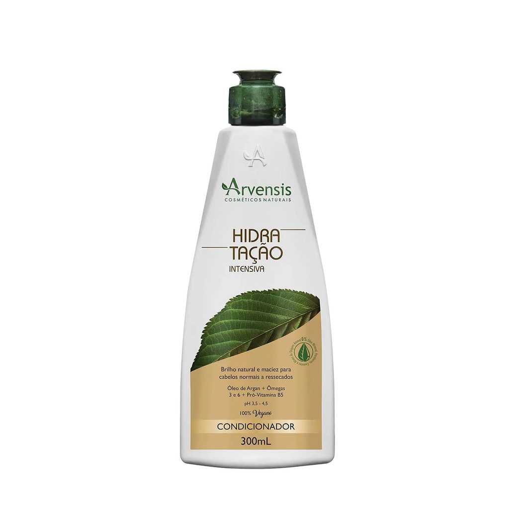 Condicionador Arvensis Cosméticos Naturais Hidratação Intensiva Brilho Intenso 300ml