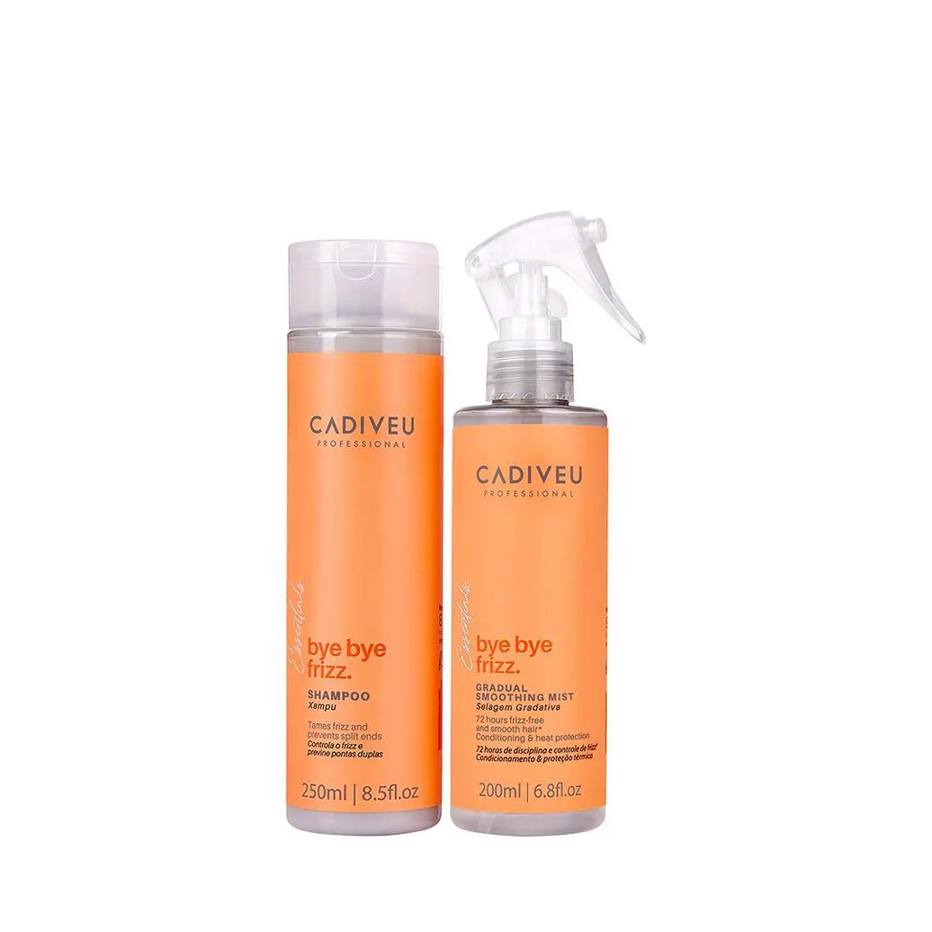 Kit Cadiveu Professional Bye Bye Frizz Shampoo e Selagem Gradativa (2 Produtos)