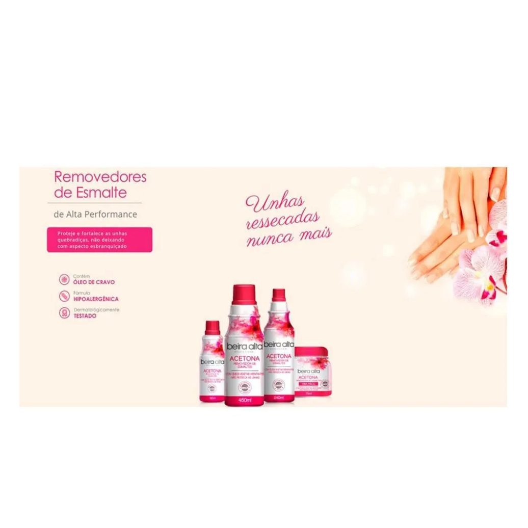 Acetona Beira Alta 450ml