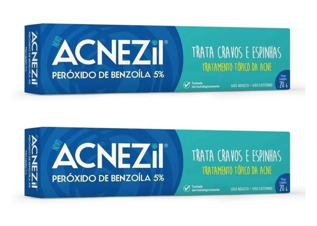 Acnezil Gel 20g Cimed (kit C/ 02un)