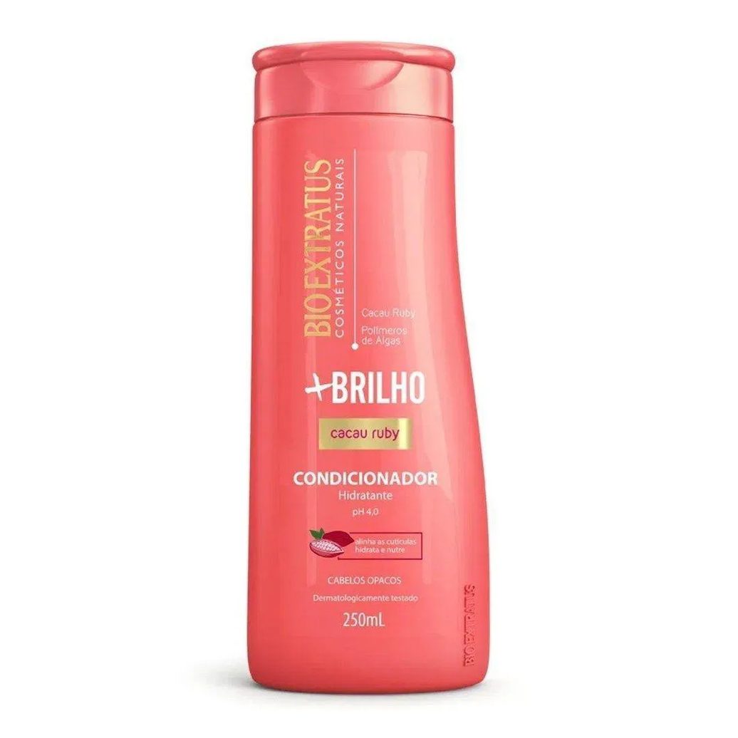 Condicionador Bio Extratus Mais Brilho Cacau Ruby 250ml