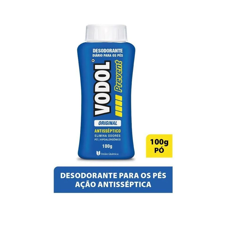 Vodol Prevent Talco 100g S/pefume