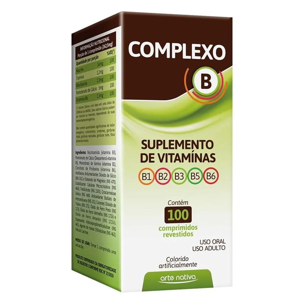 Complexo B 100cpr - Arte Nativa